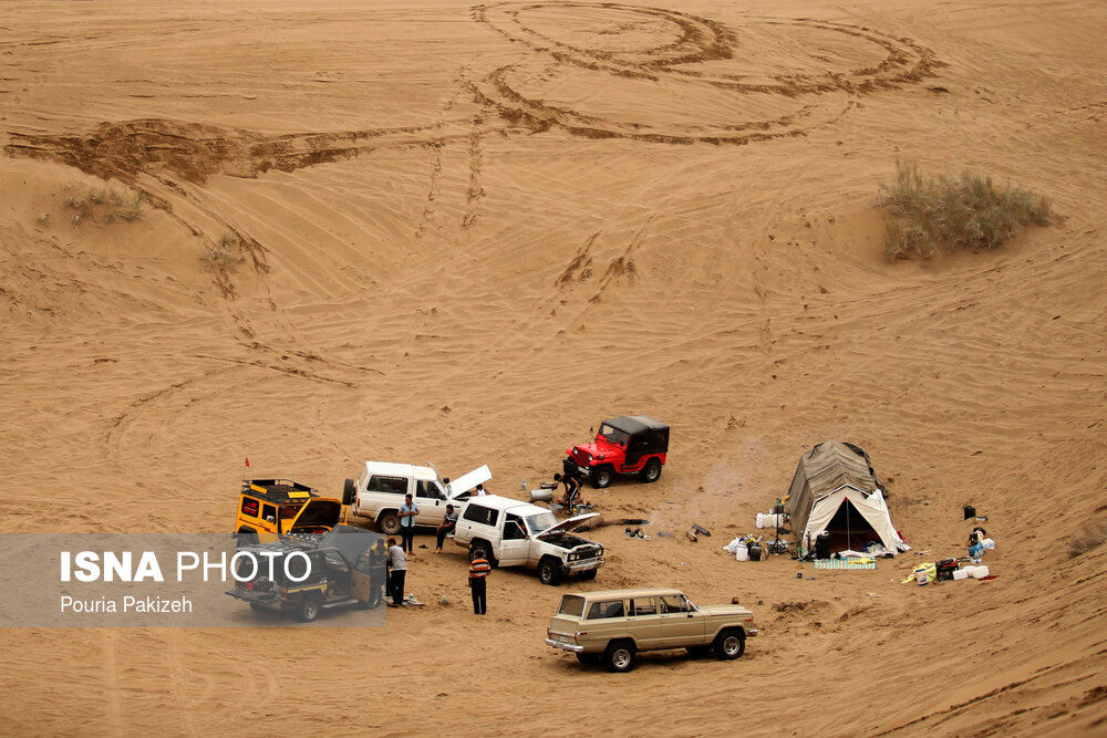 رد آفرود بر تن «مرنجاب»